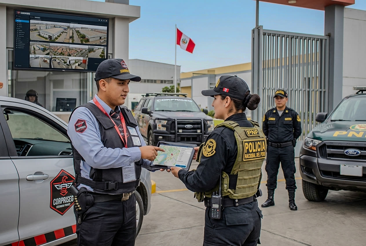 Cooperación entre la Policía Nacional (PNP) y la seguridad privada frente a la delincuencia